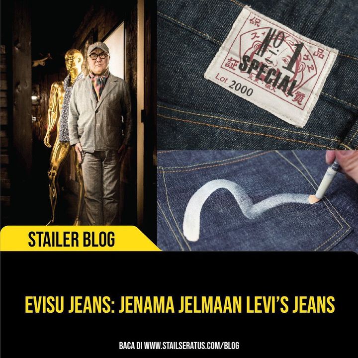 Mesti Ramai Yang Tak Kenal Jenama Evisu Kan? 