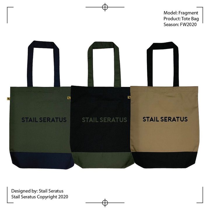 Fragment Tote Bag - Can Be A Perfect 