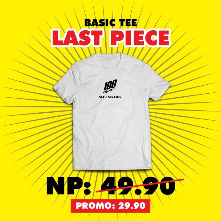 ‼️last Piece‼️ - Kemas-kemas Stock Terjumpa Pula Basic 
