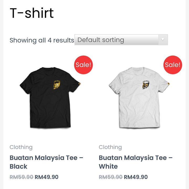 Show Your Patriotism By Donning Buatan Malaysia Tee. 