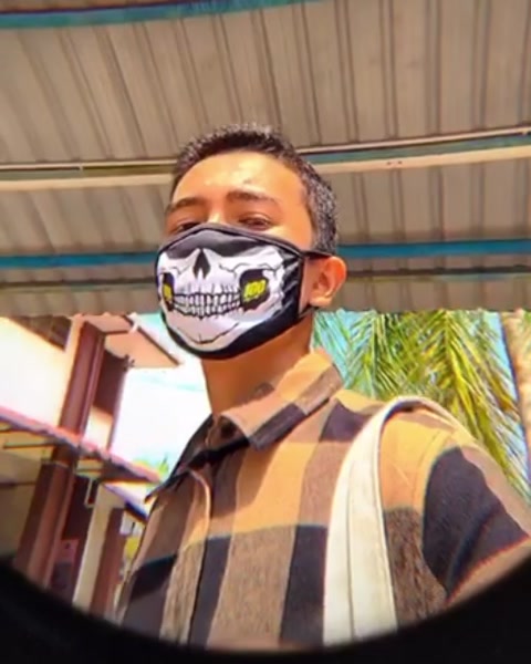 Skullface Mask Masih Available Untuk Korang Menghindari Bahaya 