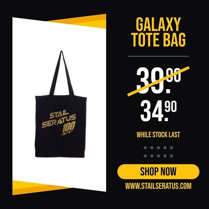 Bergaya Dengan Galaxy Tote Bag Stail Seratus. 