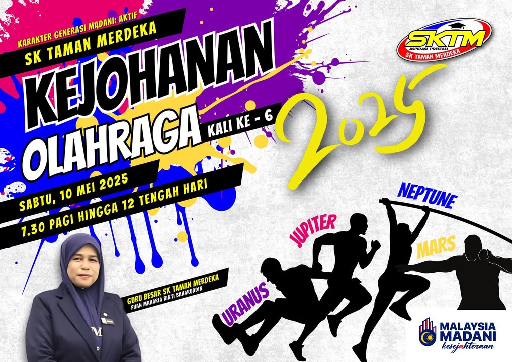 Kejohanan Olahraga Kali Ke-6 Sk Taman Merdeka 2025 