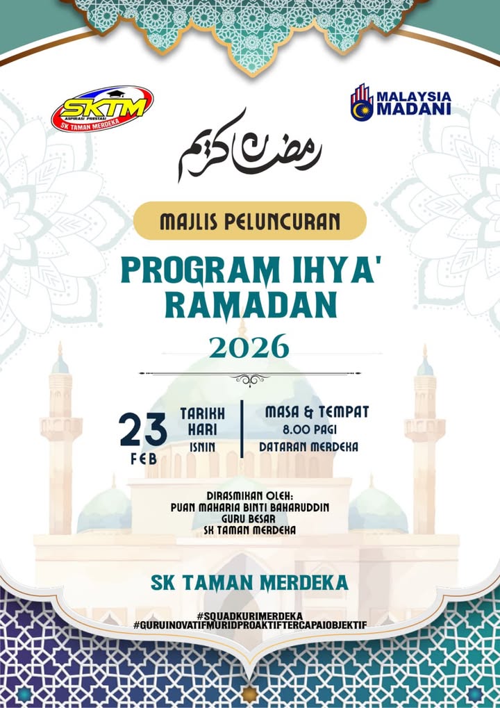 ✨ Majlis Peluncuran Program Ihya Ramadan 2026 ✨ 