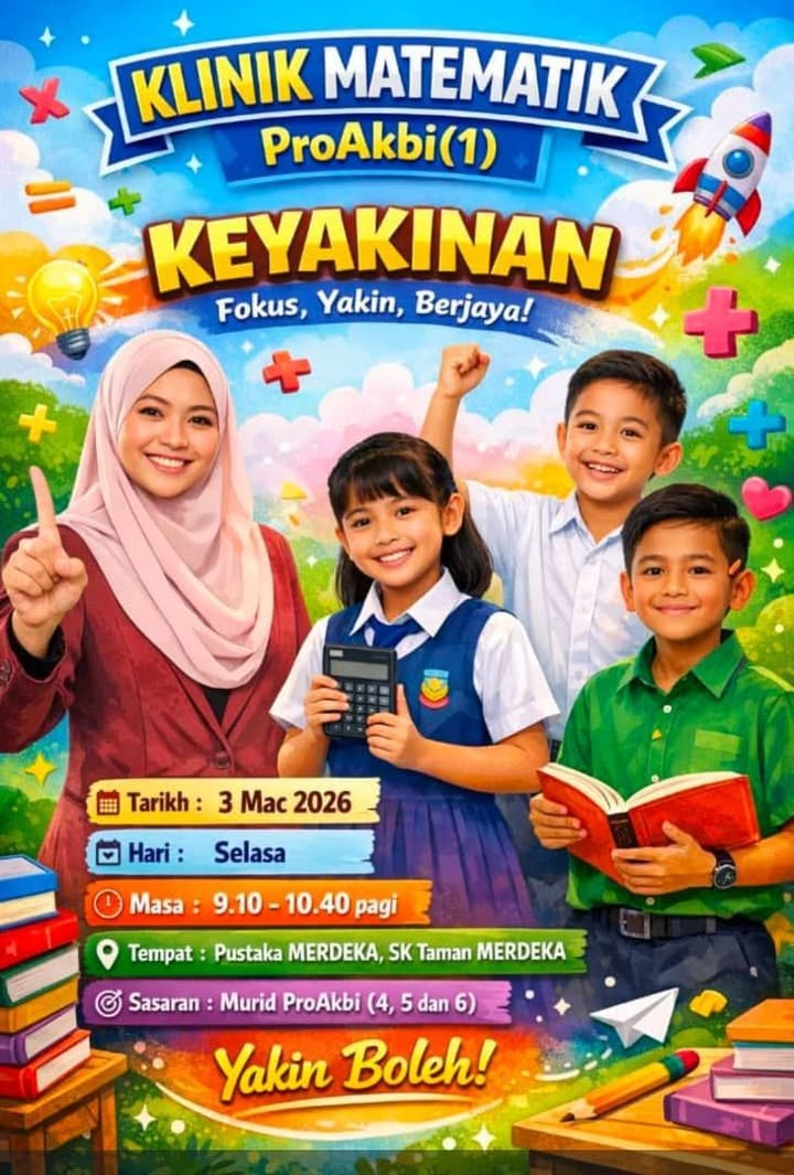 Tahniah Kepada Murid-murid Hebat Sk Taman Merdeka! 