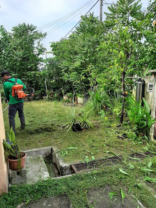 Alhamdulillah, Selesai Sudah Khidmat Potong Rumput Di Seksyen 