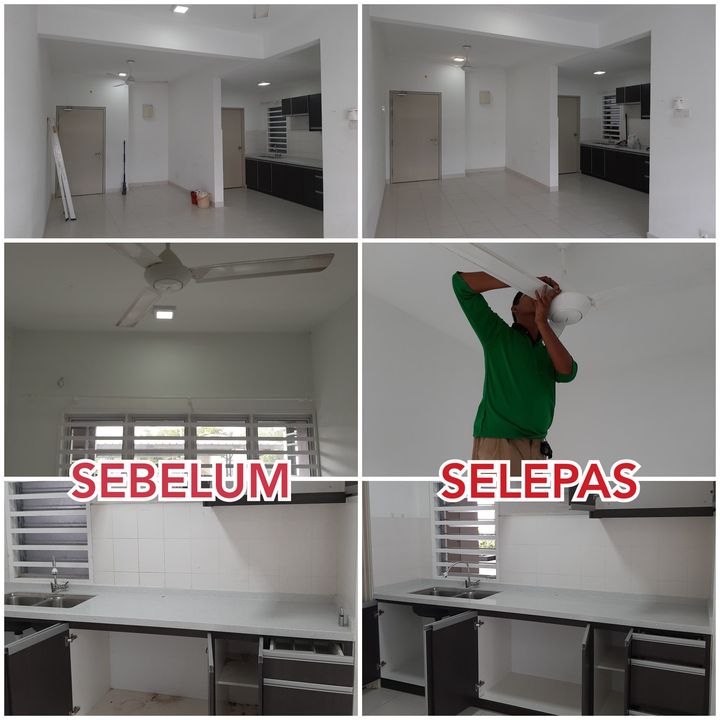 Alhamdulillah, Selesai Sudah Kerja Membersihkan Rumah Di D 