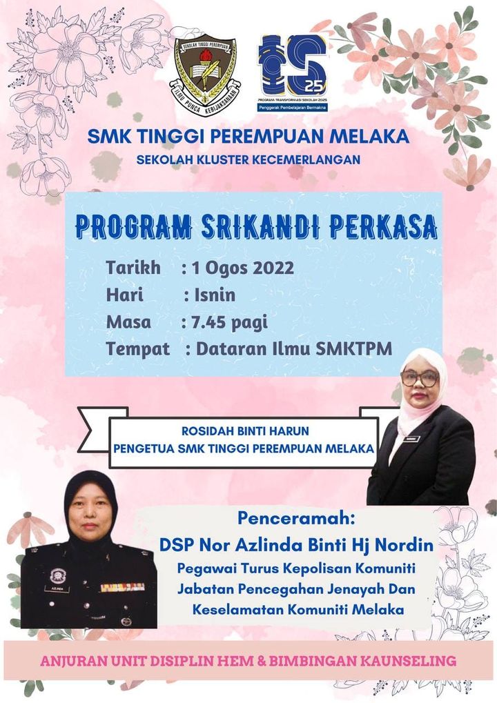 Program Srikandi Perkasa Tarikh 1 Ogos 2022 Hari 