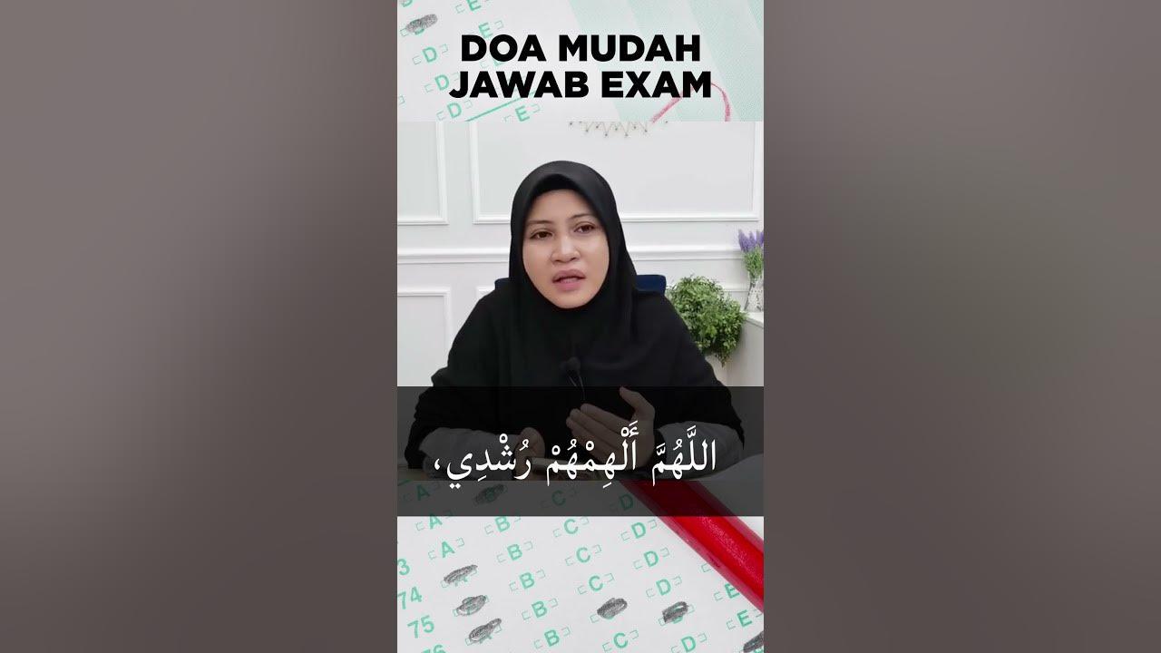 Doa Menjawab Mudah Exam 