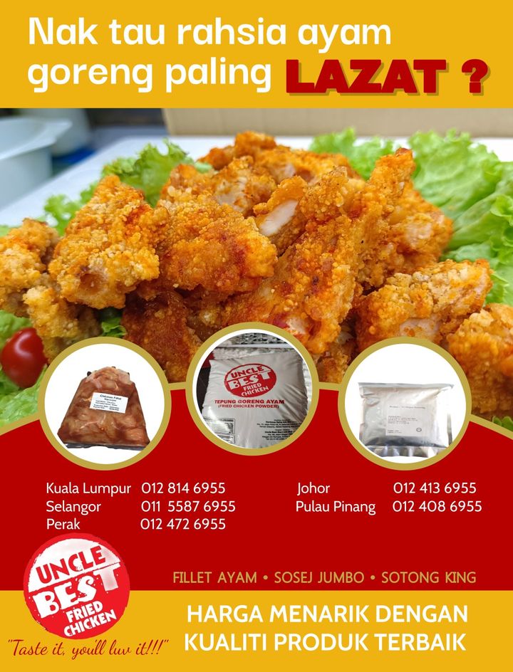 Nak Tahu Rahsia Ayam Goreng Paling Lazat? Ayuh 