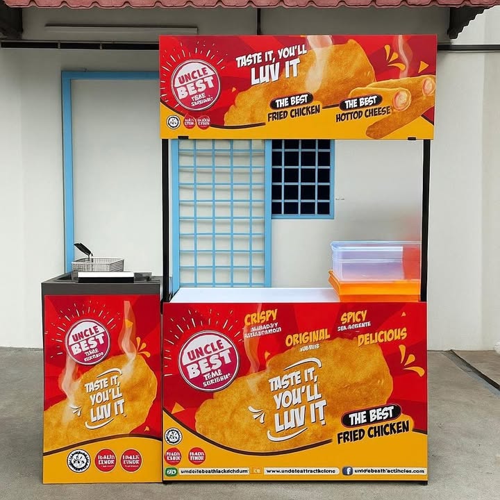 Jom Mulakan Langkah Dengan Kiosk Ayam Uncle Best 