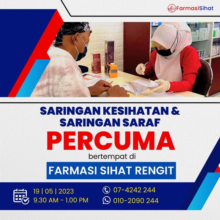 ‼️saringan Kesihatan & Saringan Saraf Percuma ‼️ Percuma 