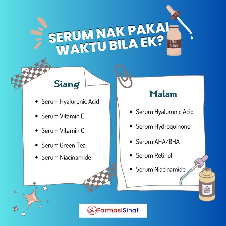 Eh, Serum Kandungan Ni Kena Pakai Waktu Bila⁉️ 