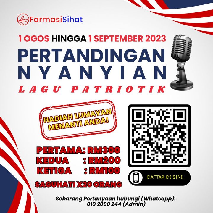 Contest Nyanyian Sempena Bulan Kemerdekaan 