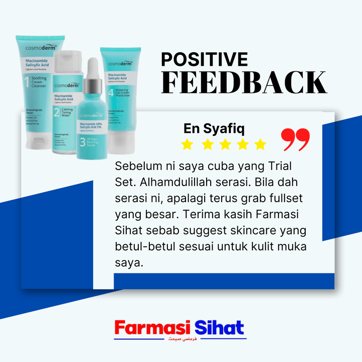 Cosmoderm Niacinamide Salicylic Acid Sesuai Untuk Semua Jenis 