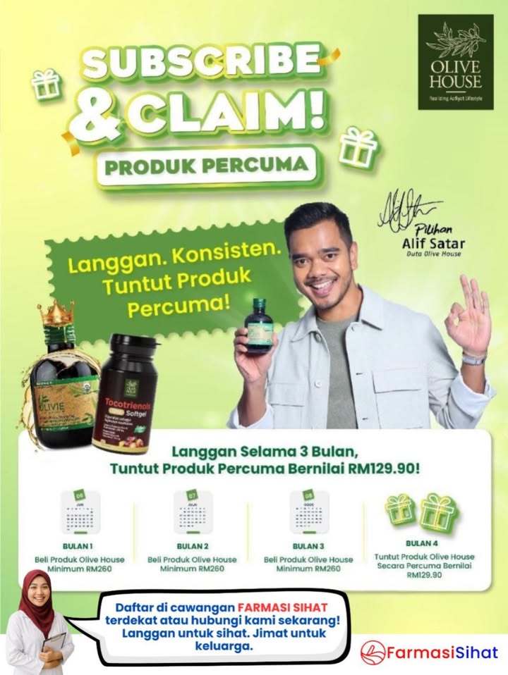 Assalamualaikum Semua! Farmasi Sihat Nak Umumkan Berita Gembira Assalamualaikum Semua! Farmasi Sihat Nak Umumkan Berita Gembira