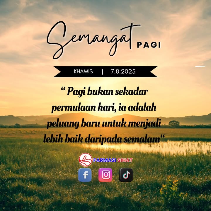 Assalammualaikum Dan Salam Sejahtera Semua. Semoga Setiap Langkah 