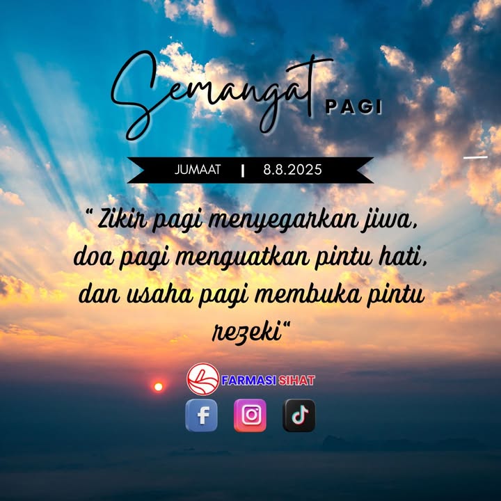 Salam Jumaat, Salam Penghulu Hari. Semoga Setiap Langkah 