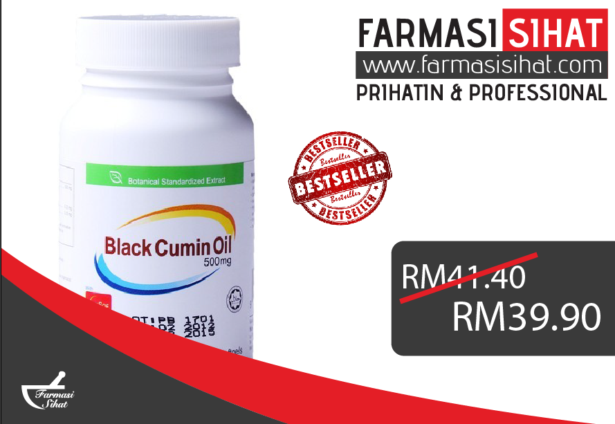 Nova Black Cumin - Produk Habbatus Sauda Keluaran 