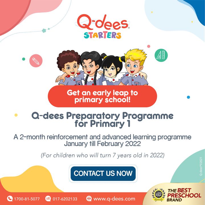 Is Your Child Entering Primary School Next Year 