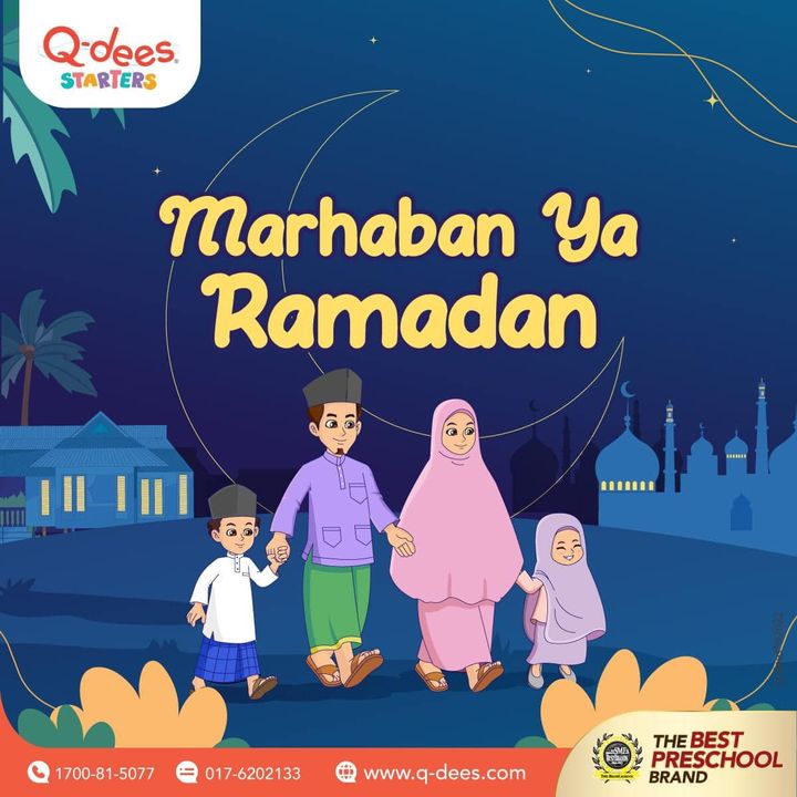 Ramadan Kareem! Bulan Yang Dirindui Kini Tiba Lagi. 