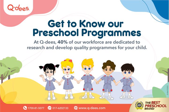 Q-dees Preschool Programmes Are Expertly Developed To Nurture 