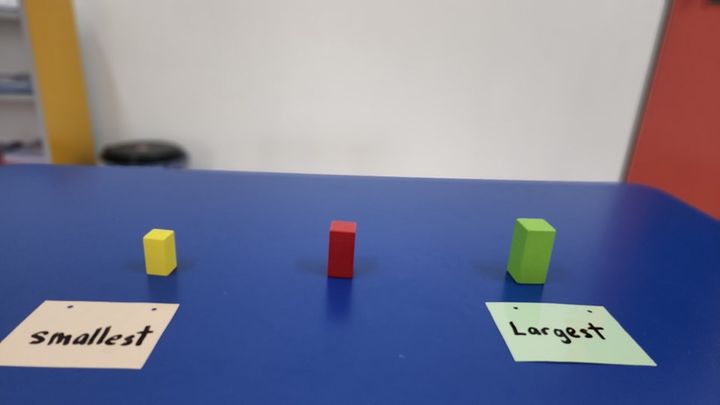 Maths- Learning Smallest To Largest Numbers Through Objects 