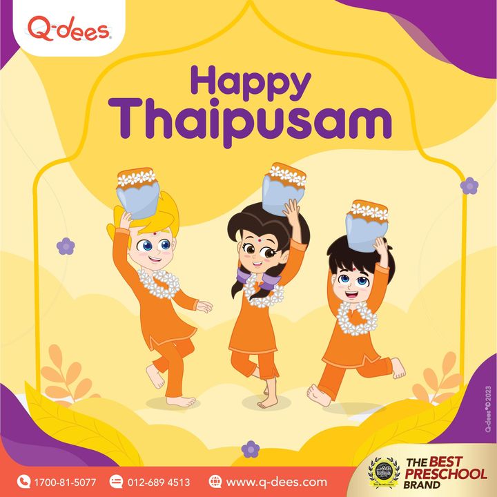 Wishing All Our Hindus Friends A Happy Thaipusam. 