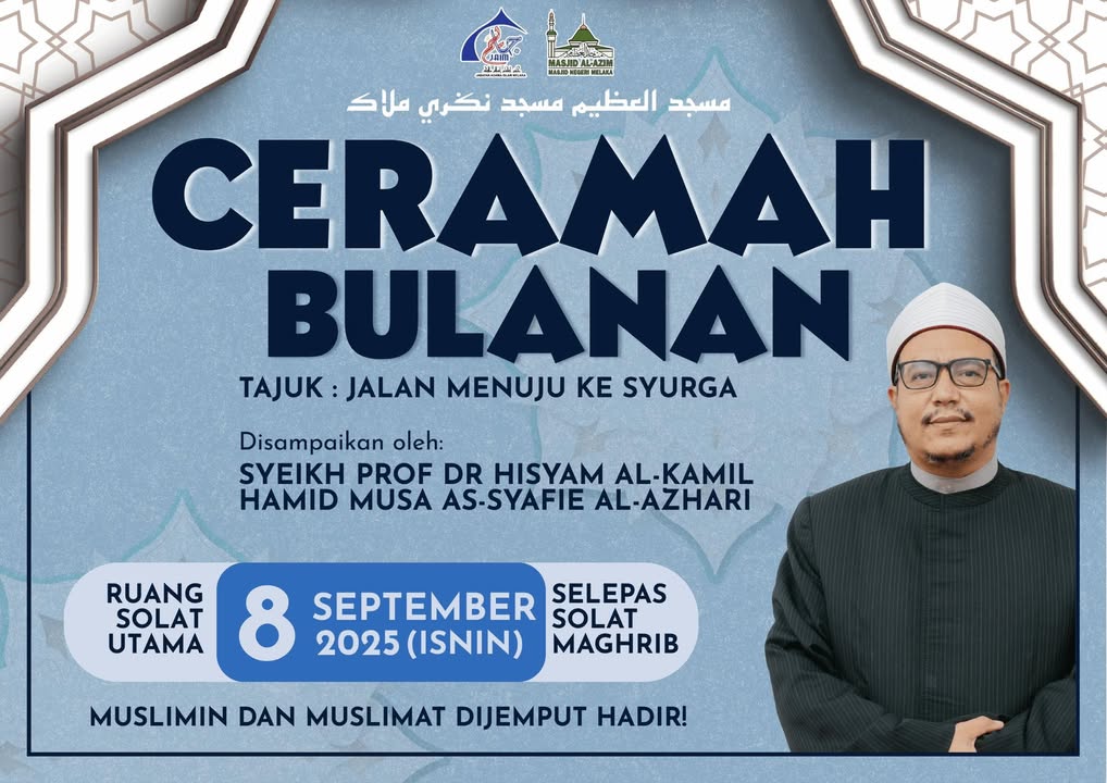 Seusai Ceramah Bulanan 08 September 2025m 