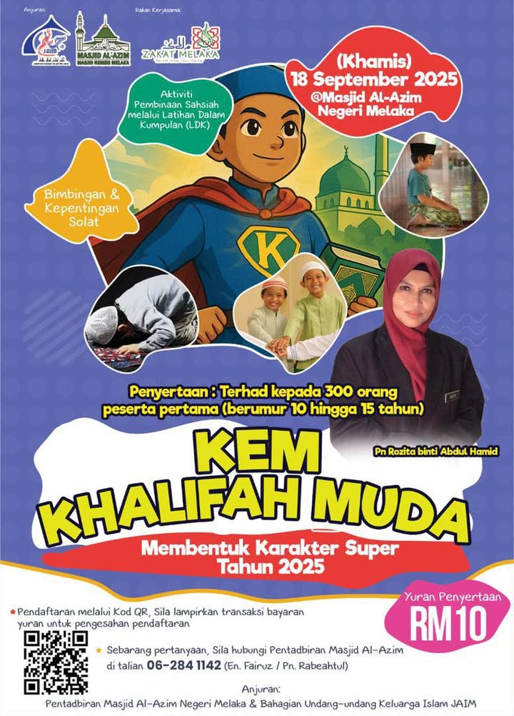 Program Seterusnya Masjid Al-azim, Masjid Negeri Melaka. 18 