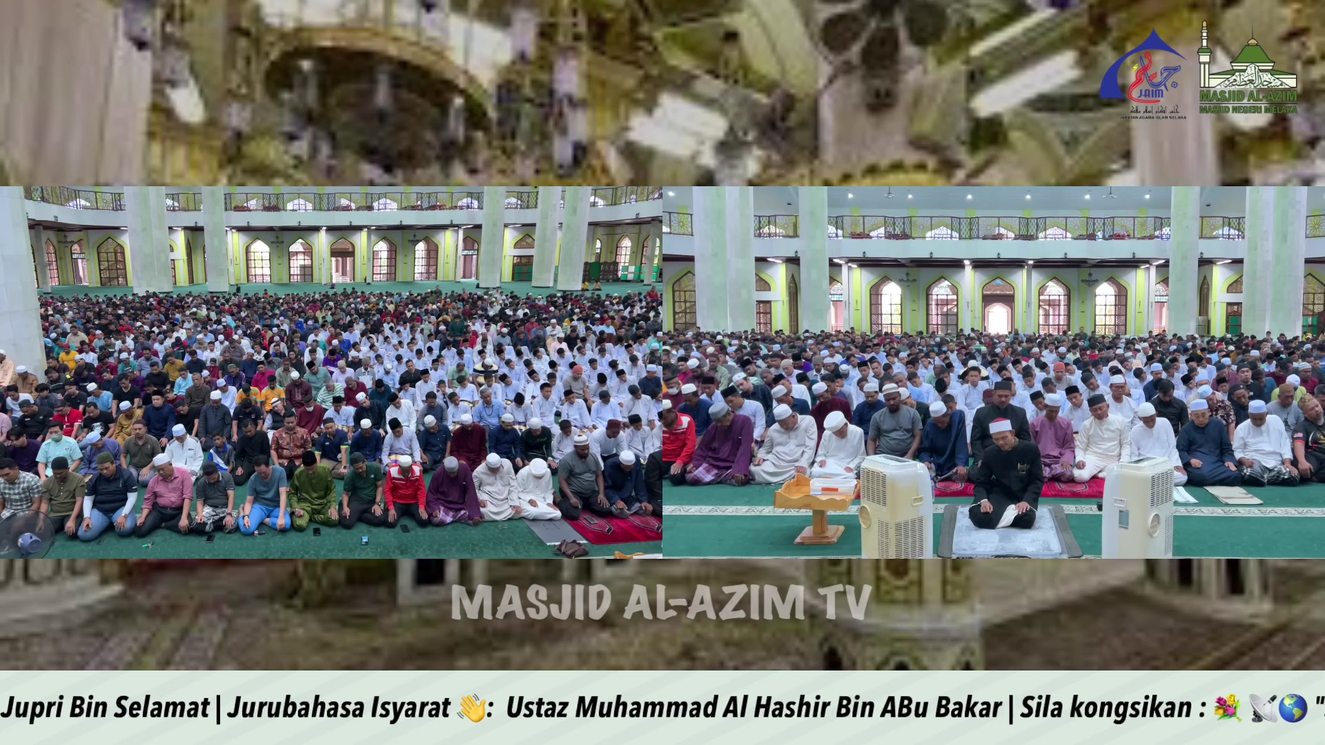 Khutbah Solat Jumaat Masjid Al Azim Masjid Negeri 