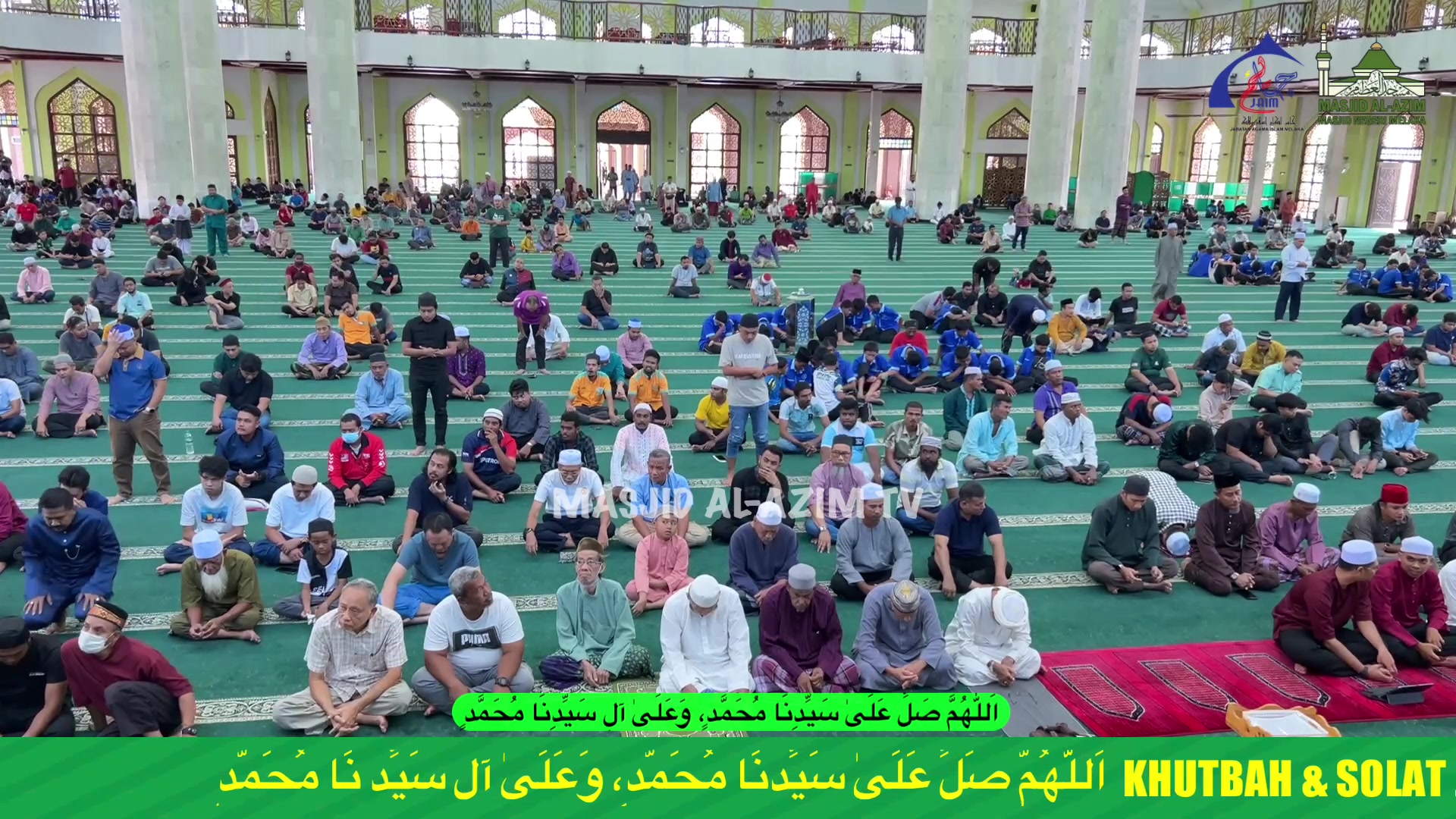 Khutbah Solat Jumaat Masjid Al Azim Masjid Negeri 