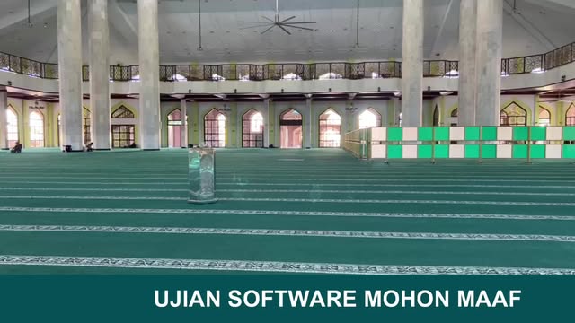 Ujian Software Sedang Dilakukan 