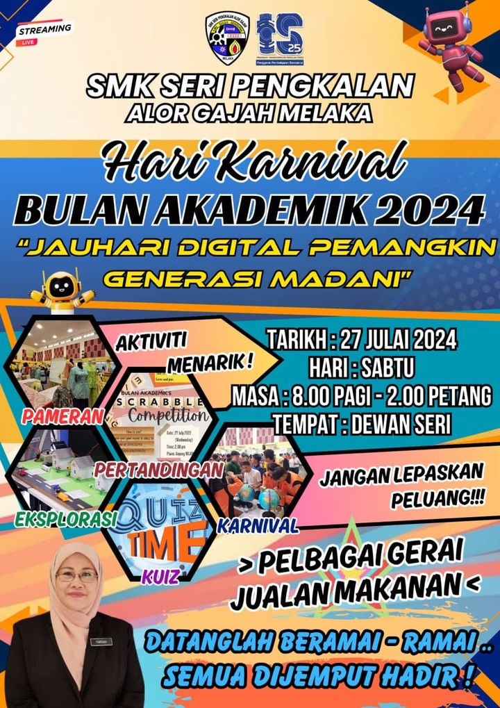 Hari Karnival Bulan Akademik 2024 