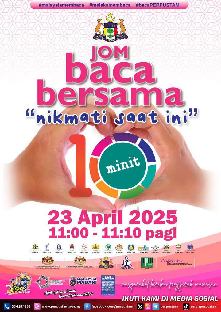 Program Jom Baca Bersama 10 Minit 