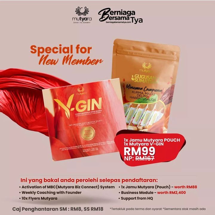 New Combo V-gin Bulan October