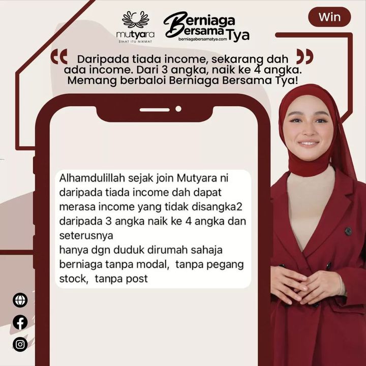 Alhamdulillah, Daripada Tiada Income Sekarang Dah Ada Income. 