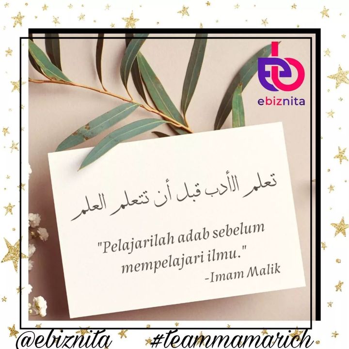 Adab Dan Ilmu Saling Melengkapi Tanpa Salah Satu 