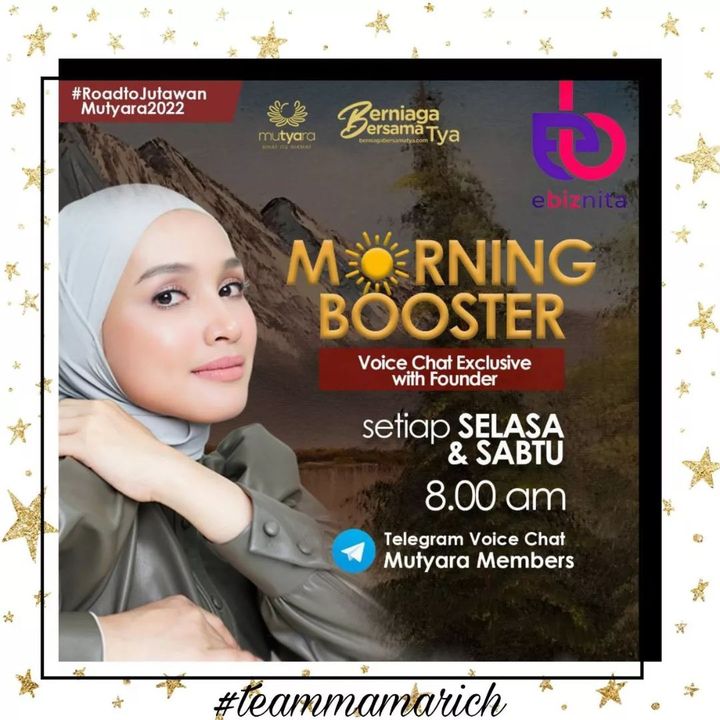 Morning Booster With Founder Puan Tya Arifin Khas 