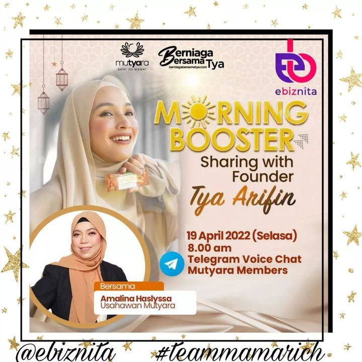 Morning Booster With Founder Puan Tya Arifin