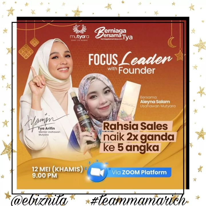 Focus Leader Bersama Founder Puan Tya Arifin❤️ 