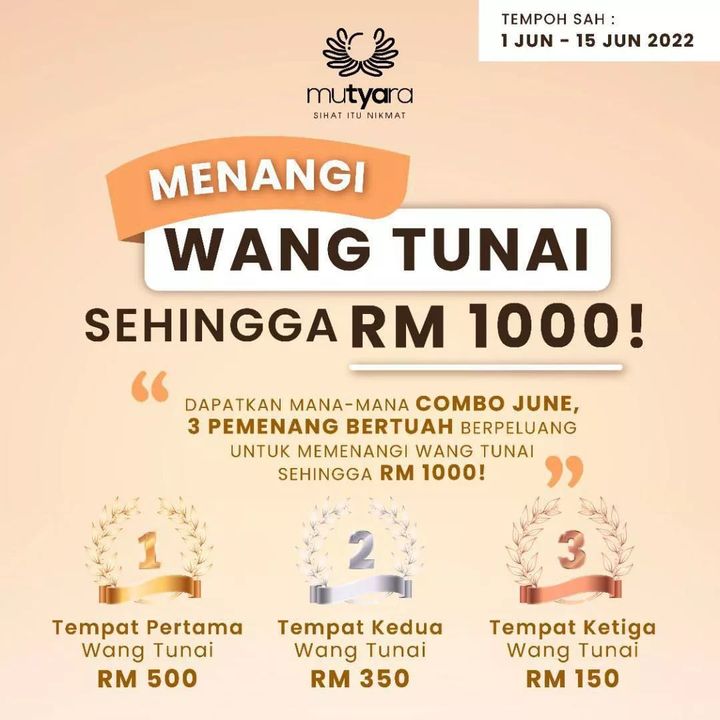 Hari Terakhir Untuk Contest  Bulan June‼️