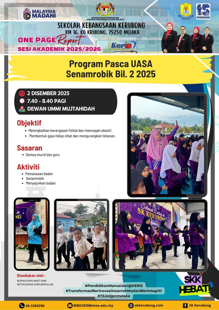 Unit Kokurikulum Keris 2025/2026 