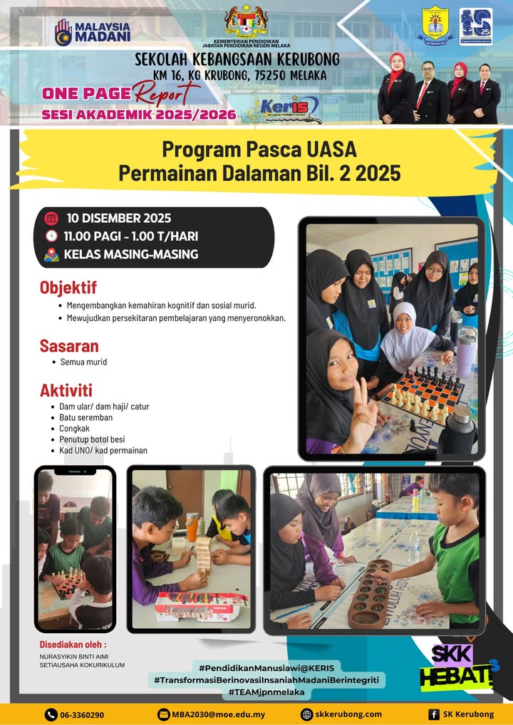 Unit Kokurikulum Keris 2025/2026 