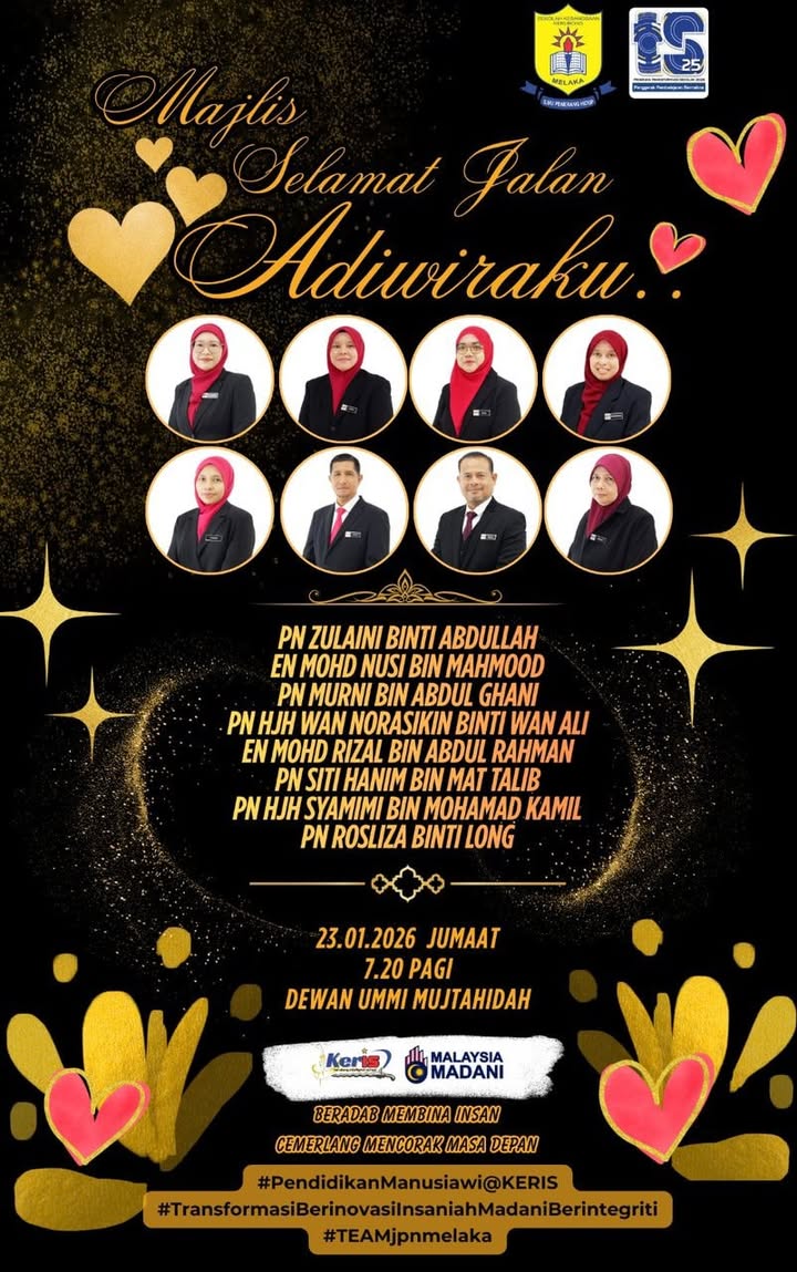 Majlis Selamat Jalan Adiwiraku  