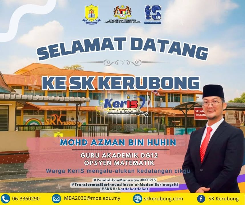 Selamat Datang Ke Keluarga Besar Sk Kerubong 