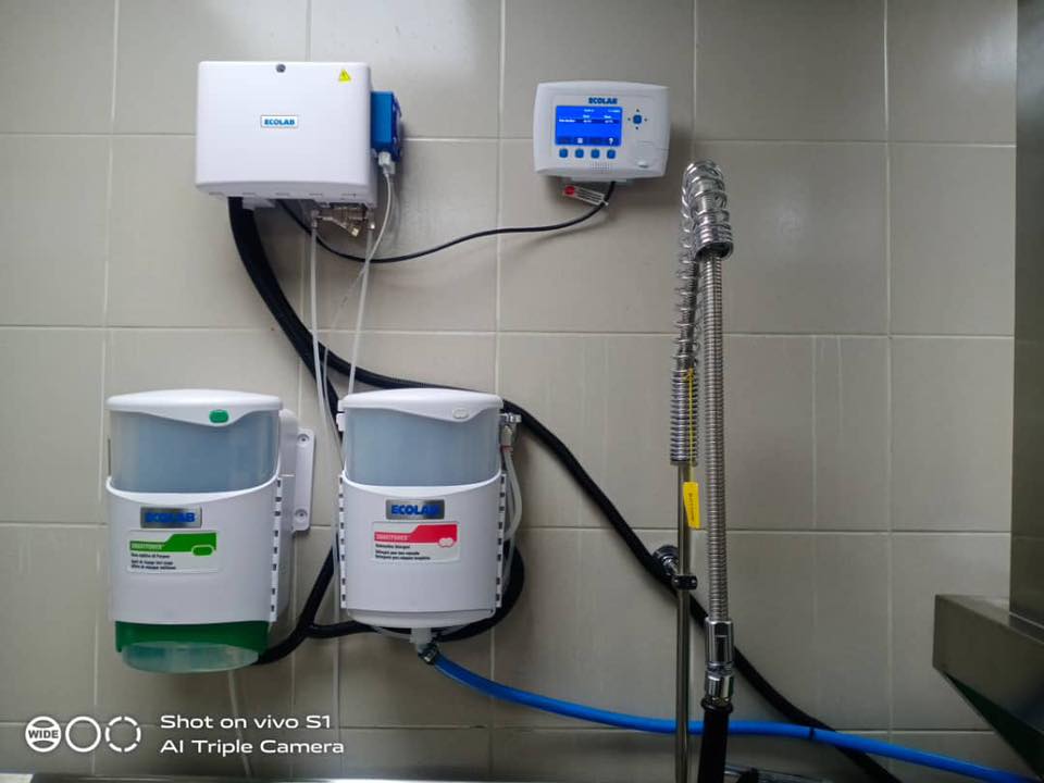 Just Finished Installing All The Necessary Dispensing Systems 