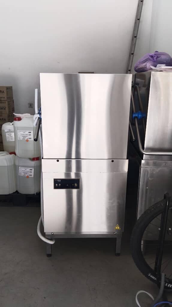 Another Unit Of Hobart Hood Type Dishwashing Machine 