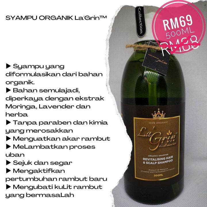 10 Facts About La\'grin™ Organic Shampoo ™ 