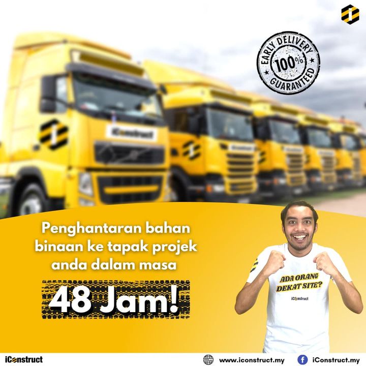 Barang Binaan Sampai Dalam Masa 48 Jam! 